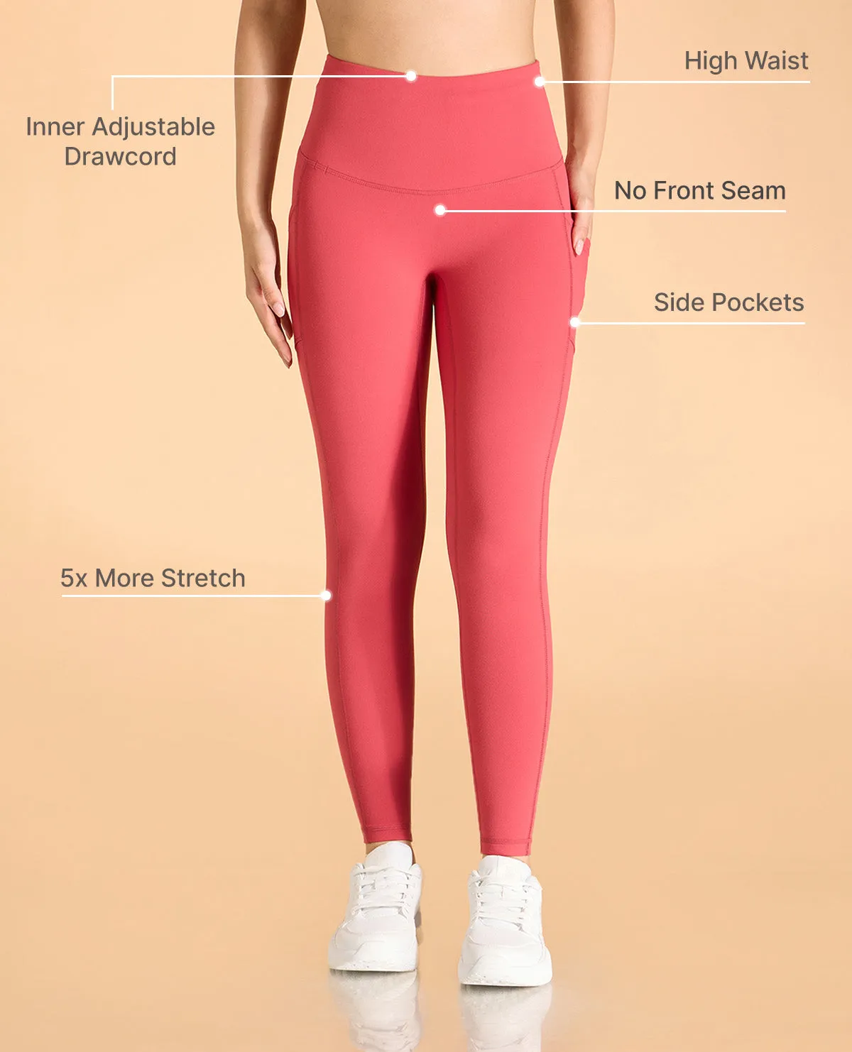 Luxe Ultra Soft Second SKN Active Leggings Work Ready Maternity Wear City Walk