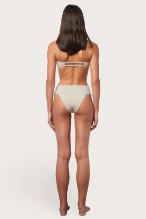 Banded Waist Bottom - Shimmer Non Bulky Design