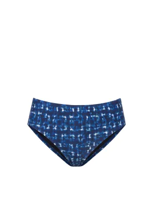 Classic Midrise Bottom In Denim Noir Soft Lining Technology Rash Free Fabric