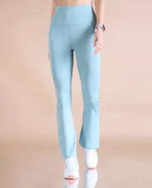 Women Stretchable Flared Pants Stain Resistant Weave ThermalInsulation