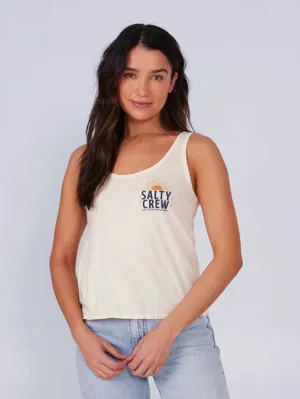 Workout Essential land mobile Women's Cruisin Classic Tank Top - Bone