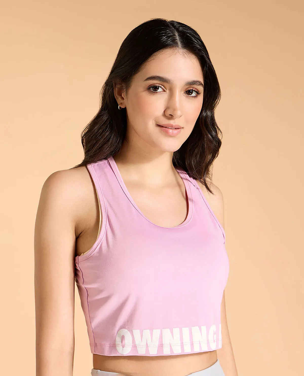 Resource - efficient Breakthrough Feather Feel Cropped Regular Tank