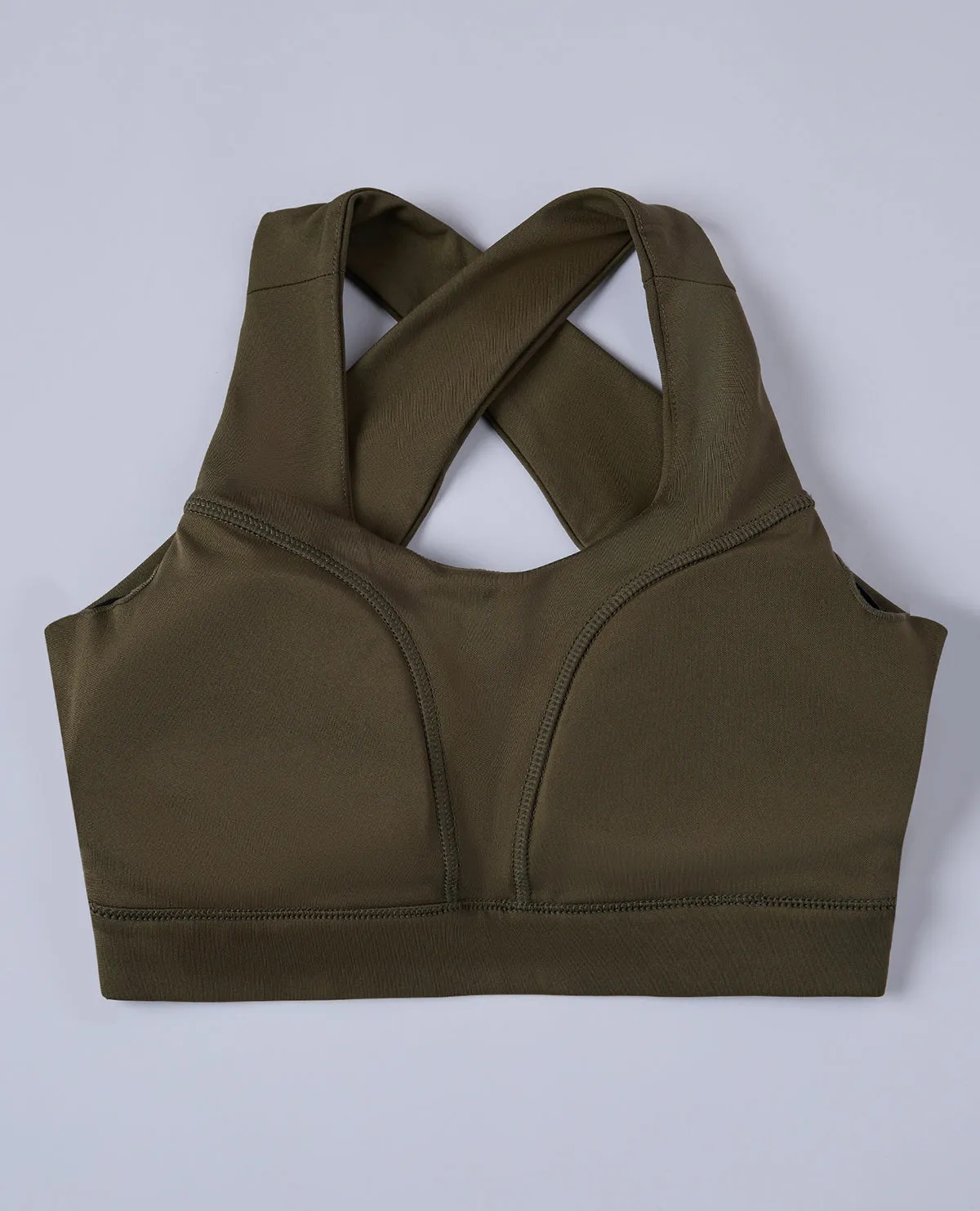 Adjustable High Impact & Full Coverage Crostini Sports Bra
