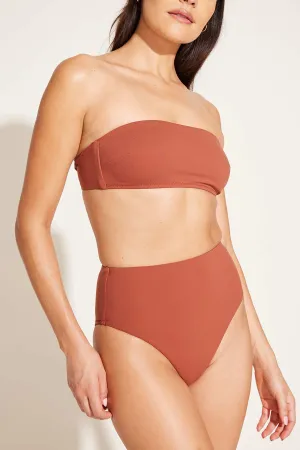 Zero Gravity Fit Mila Bandeau Top - Copper Brown BioSculpt