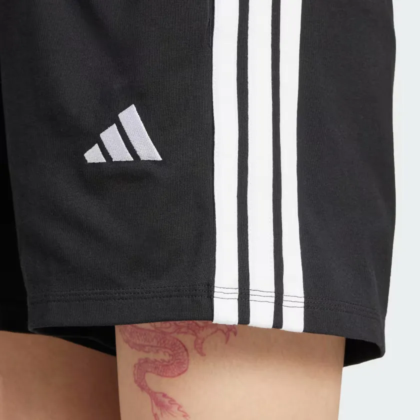 Abrasion Resistant Edges Adidas Women's 3-Stripes Woven Black Short