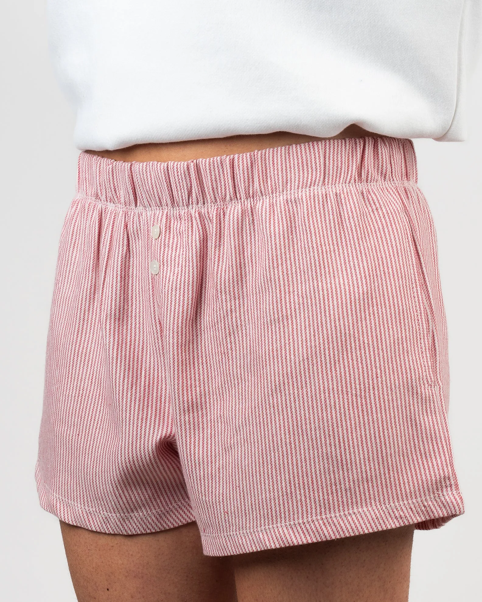 Sport Friendly Basketball shorts Red Amour Shorts - Red Stripes