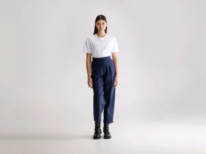 Lilo paperbag trousers (252 / W / STRIPE A) Sweat Resistant