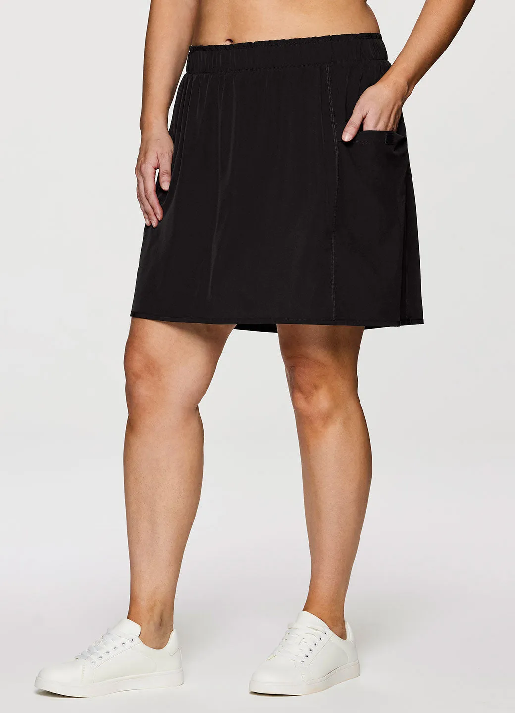Quick Dry Technology Matte Texture Plus On Course 19" Skort