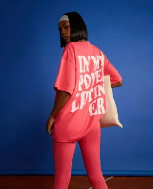 Cotton Oversized Printed Graphic Tshirt Apple Anti Pilling Treatment Bold colors