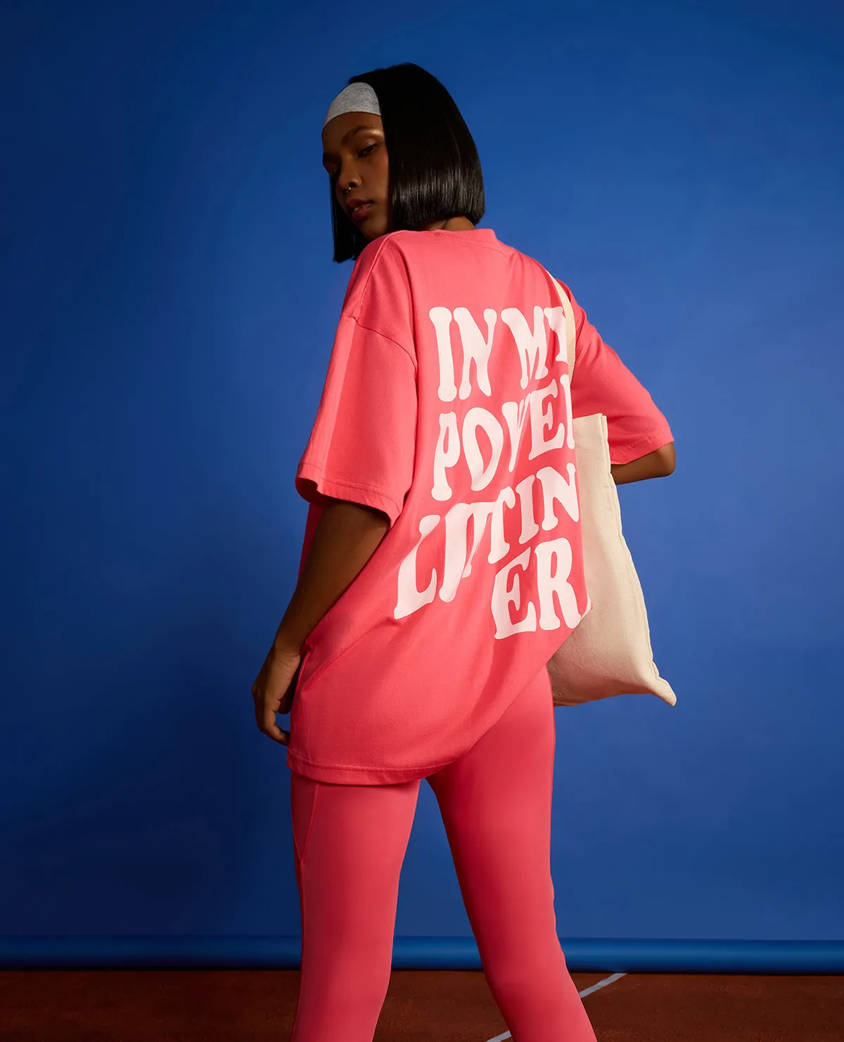 Cotton Oversized Printed Graphic Tshirt Apple Anti Pilling Treatment Bold colors