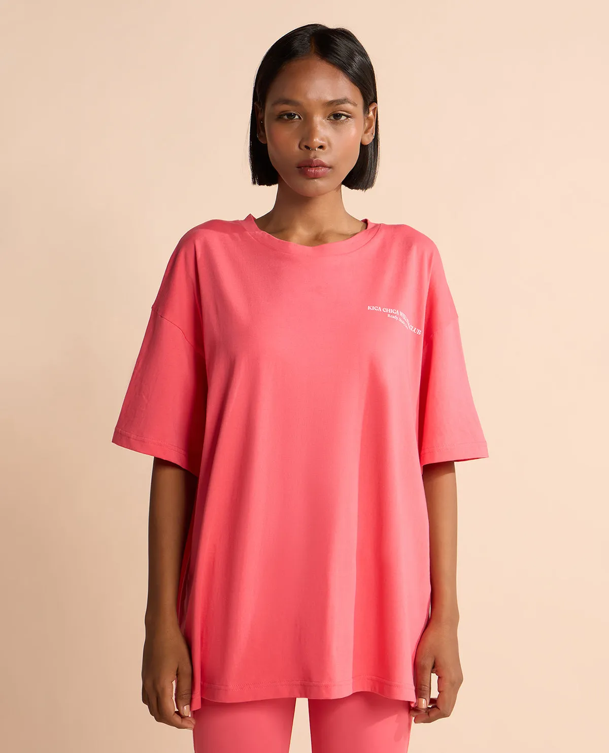 Versatile Apparel Cotton Oversized Printed Graphic Tshirt Apple