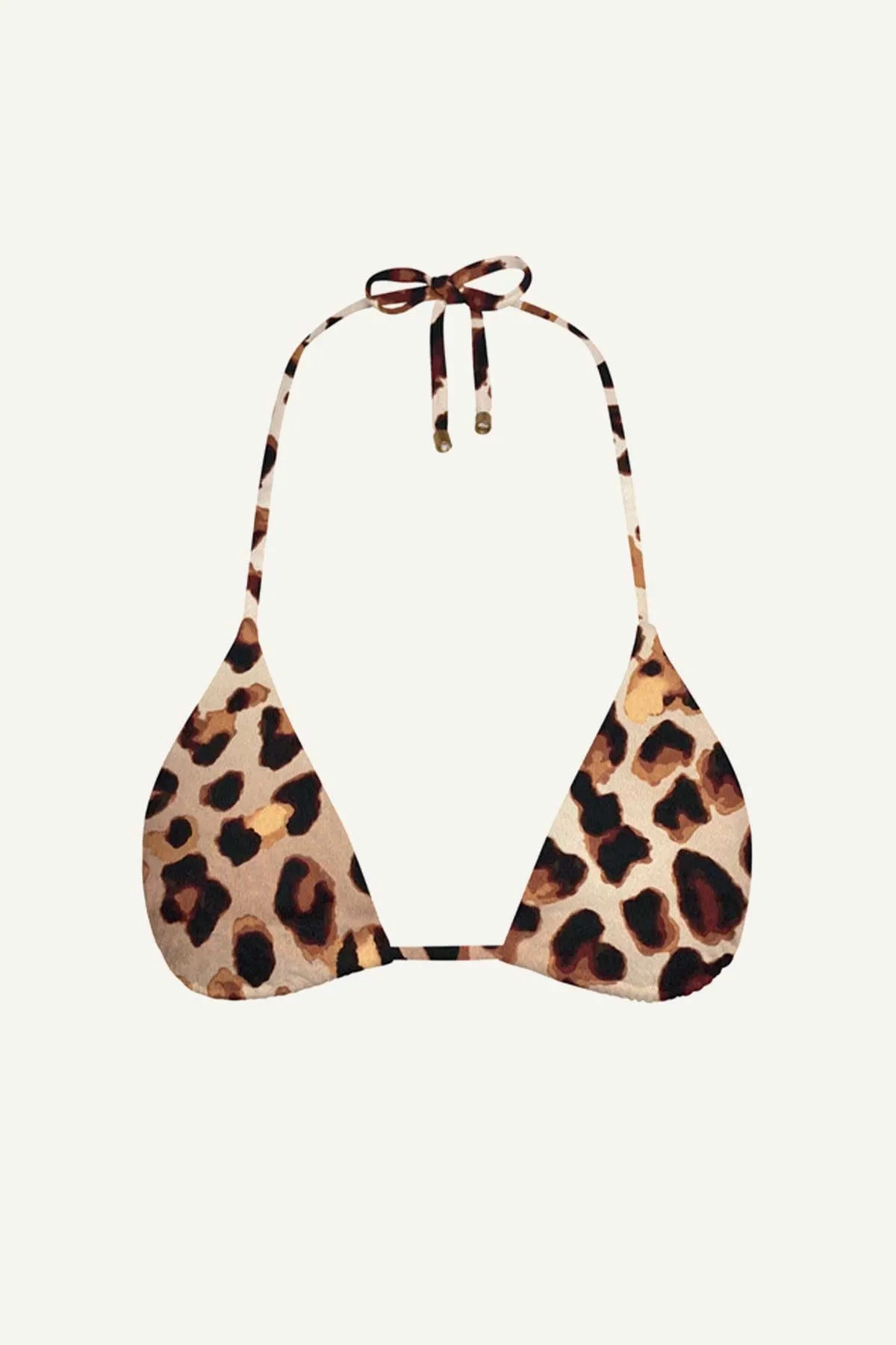 Gia Triangle Top - Lux Leopard EcoLux BT High Compression Support