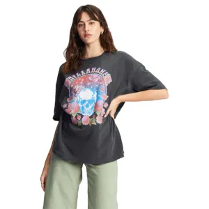 Cosmic Garden Oversized Boyfriend T-Shirt Pre Shrunk Fabric Light Fit Wear