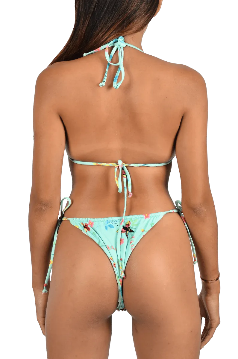 Stacked Cushioning Zero Gravity Fit Kehlani Exclusive Print Bikini Top Multi-Colour