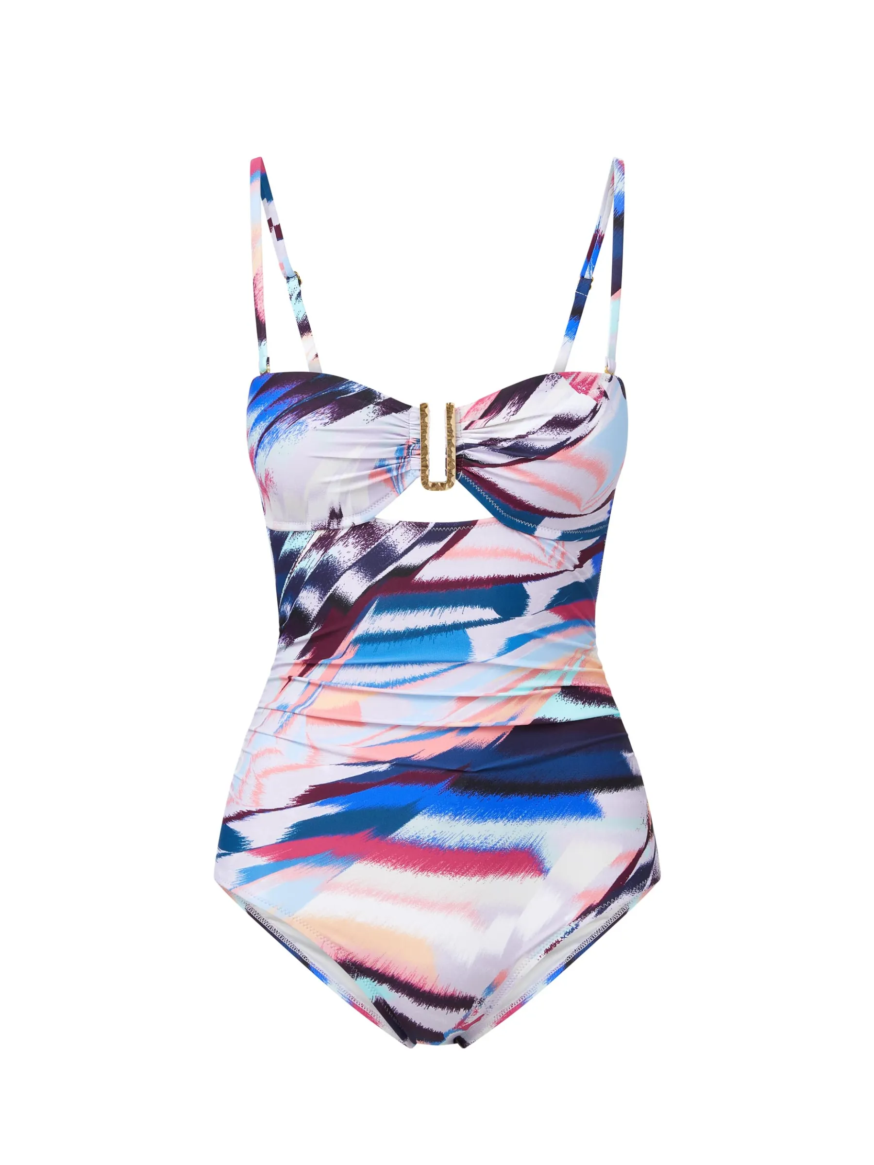 Lisa One Piece Mosaic Moisture Wicking Lining