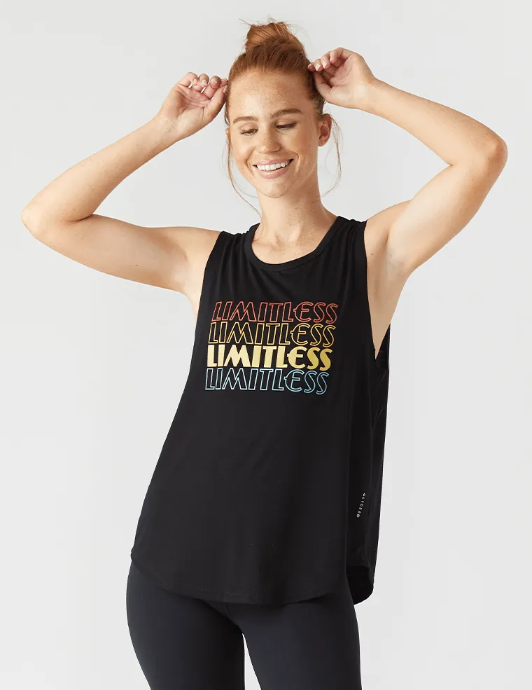 Glyder Limitless Power Tank - Black Enhanced Durability Fabric