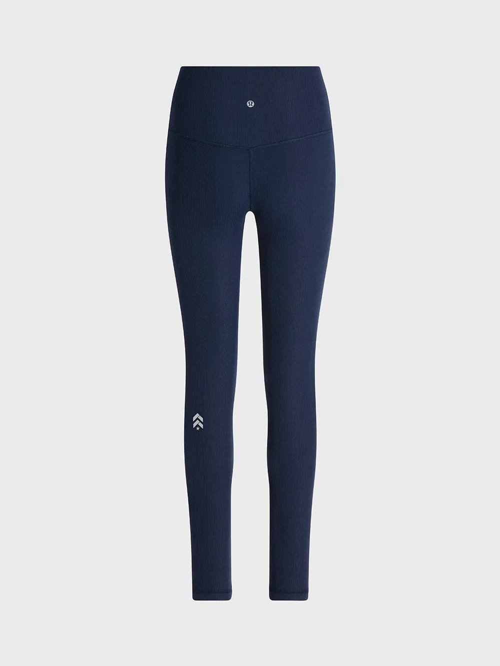 Fresh Fit LULULEMON TRUE NAVY ALIGN RIBBED HR PANT 25"