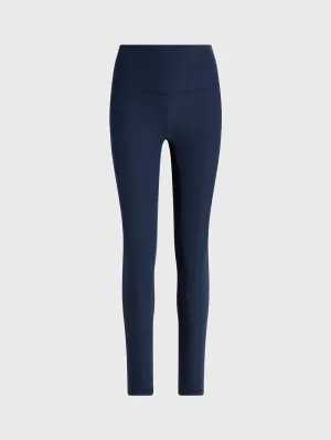LULULEMON TRUE NAVY ALIGN RIBBED HR PANT 25" Stretch Fit Fitness Lover Seamless Design