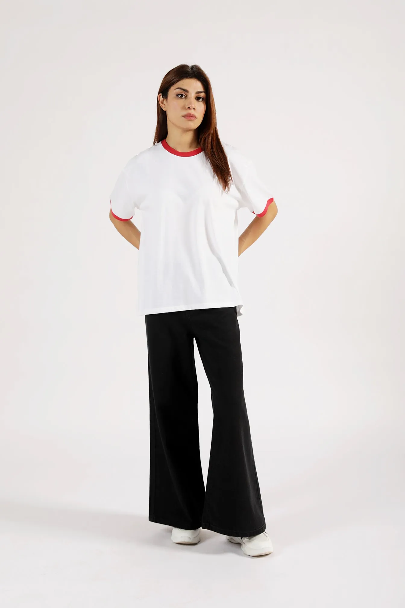OVERSIZED CONTRAST TEE Winter Apparel