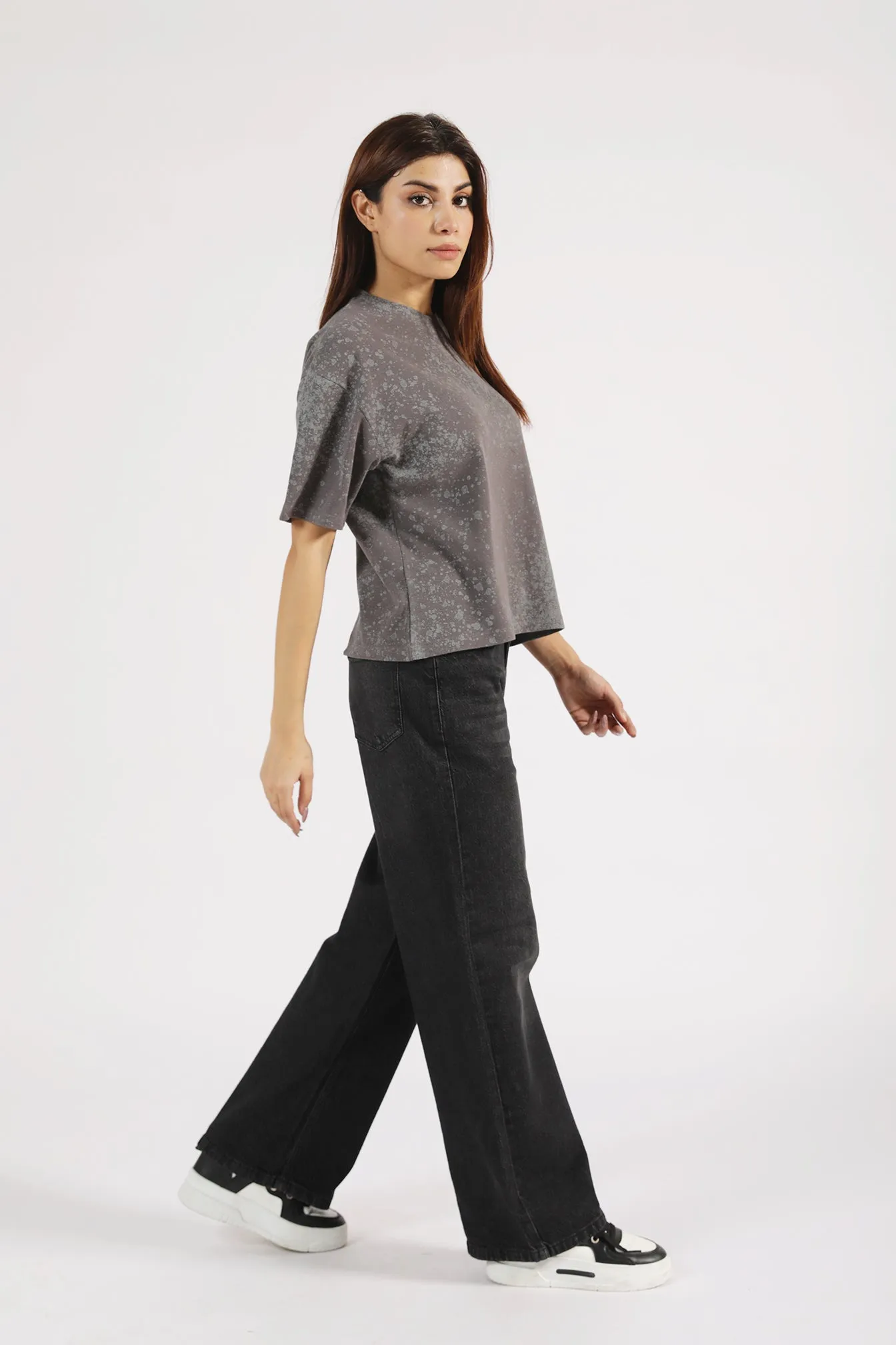 TEXTURED REGULAR TEE Elegant Layer