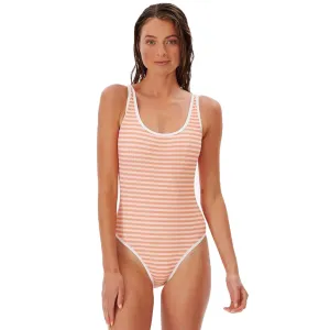 Premium Surf Cheeky Coverage One Piece Swimsuit Odor Control Treatment Fitness Enthusiast