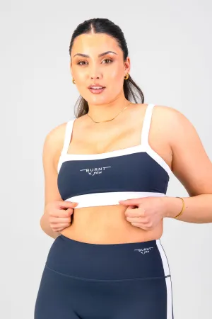 Breathable seams Flexible Wire Burnt x You Sports Bra - Ash