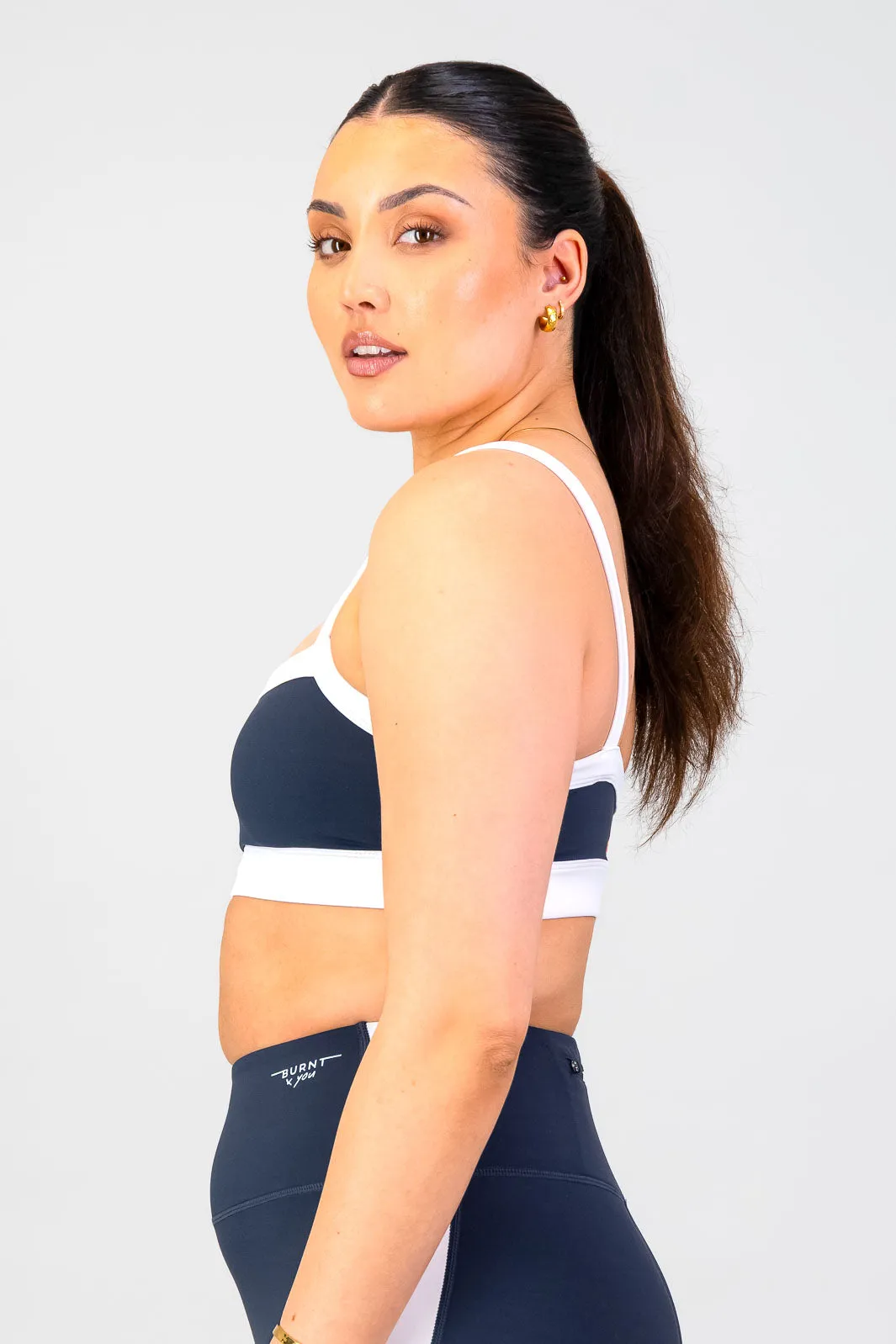 Hidden stitching Luxury Burnt x You Sports Bra - Ash