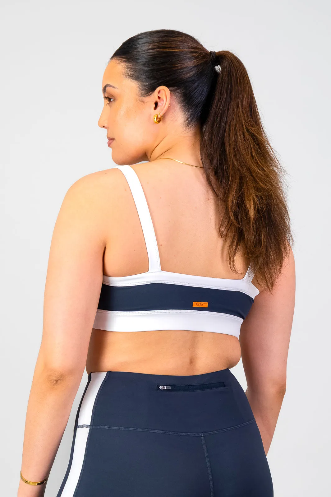 Burnt x You Sports Bra - Ash Mesh