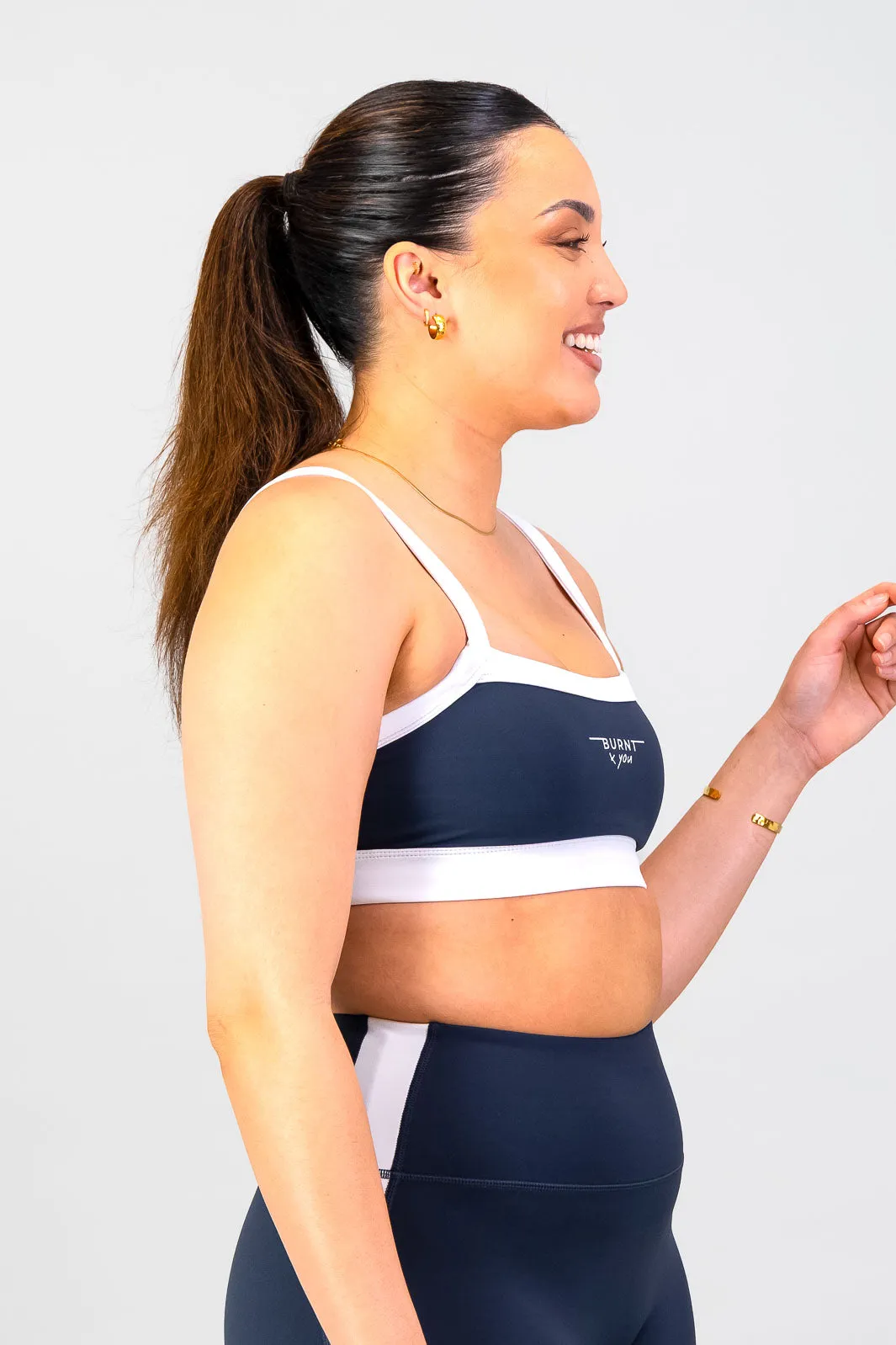 Burnt x You Sports Bra - Ash Accessorized