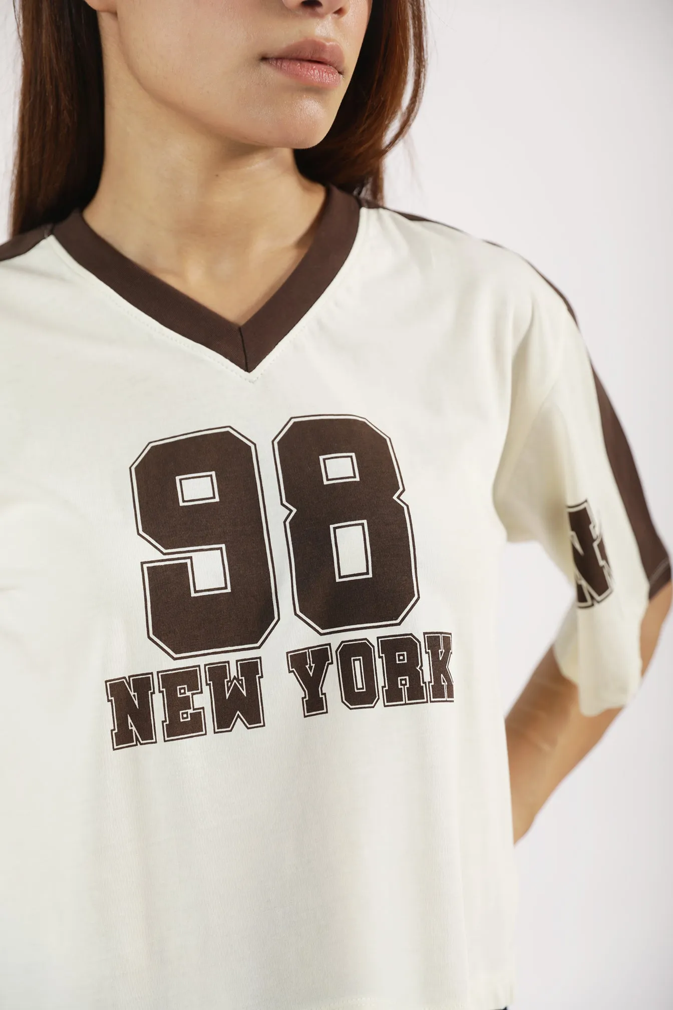 Modern Chic GRAPHIC BOXY TEE