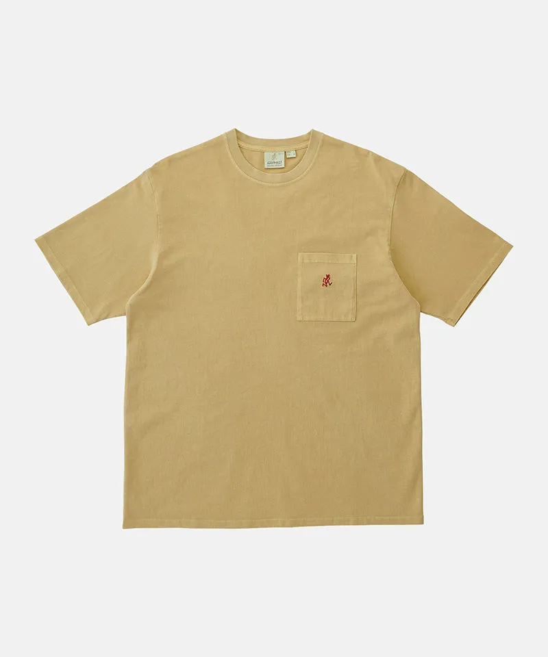 Minimalist Wear Pre Shrunk Cotton One Point Tee Pigment Dyed