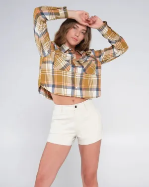 Beach essential Travel Ready The Helm Short - Natural