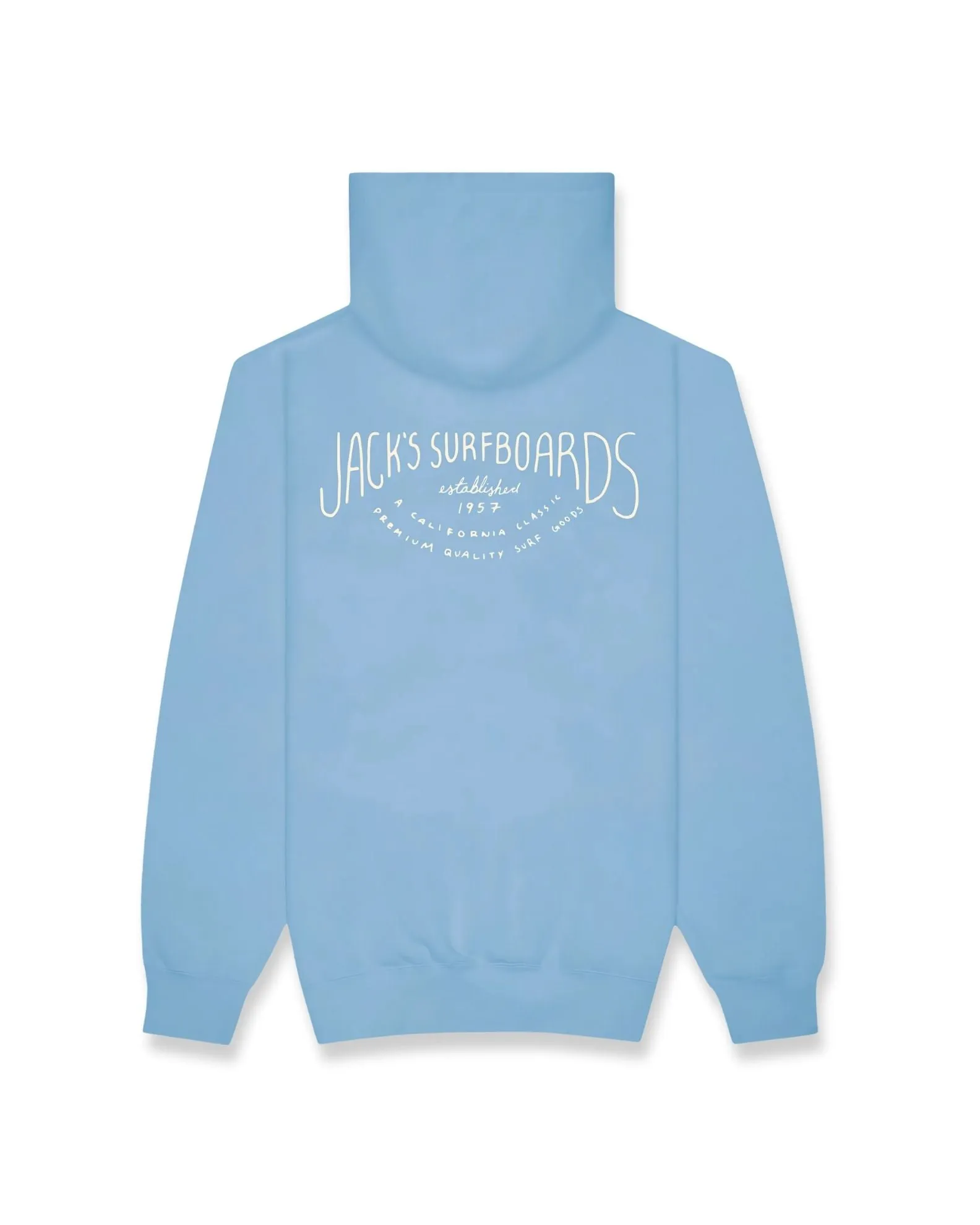 Crescent Summer Series Pullover Hoodie - Light Blue product eco friendliness level