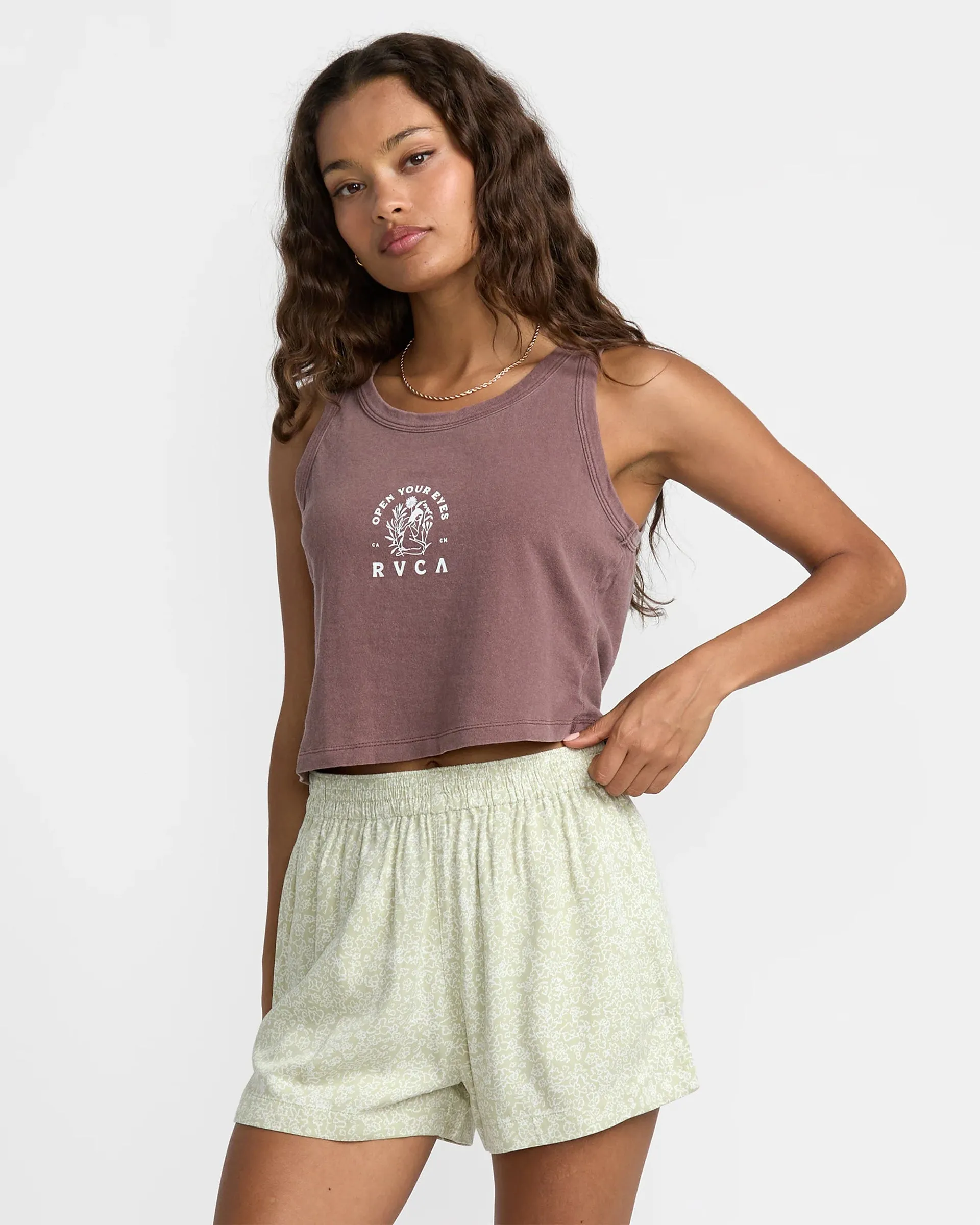Hand washable camping clothes Sawyer Shorts - Lint Bright Floral
