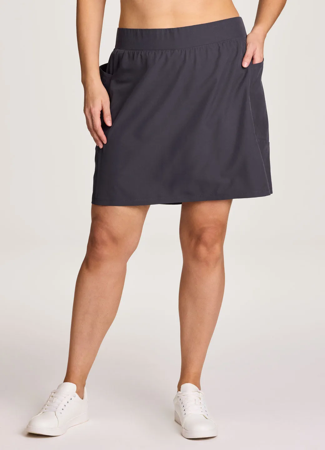 Plus Prime Perfect Weekend Skort Invisible Seams Sturdy Waistband