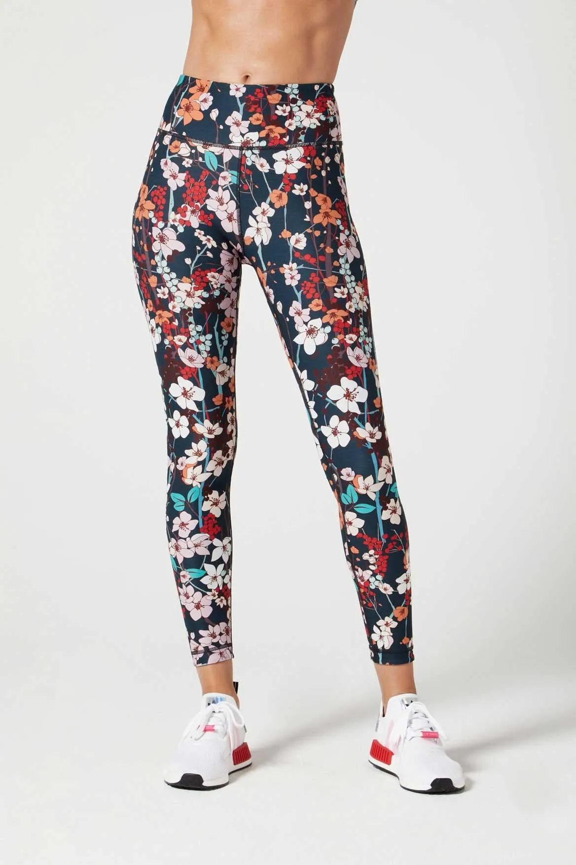 High Rise Wear It To Heart Aria Back Pocket Legging - Midnight Glory