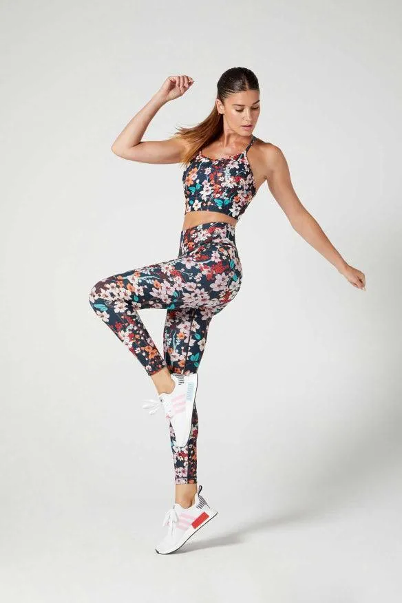 Wear It To Heart Aria Back Pocket Legging - Midnight Glory Office Casual Breath Flow