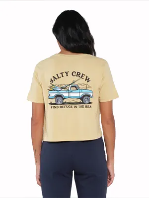 Modern Comfort Style Baja Days Crop Tee - Desert Sun