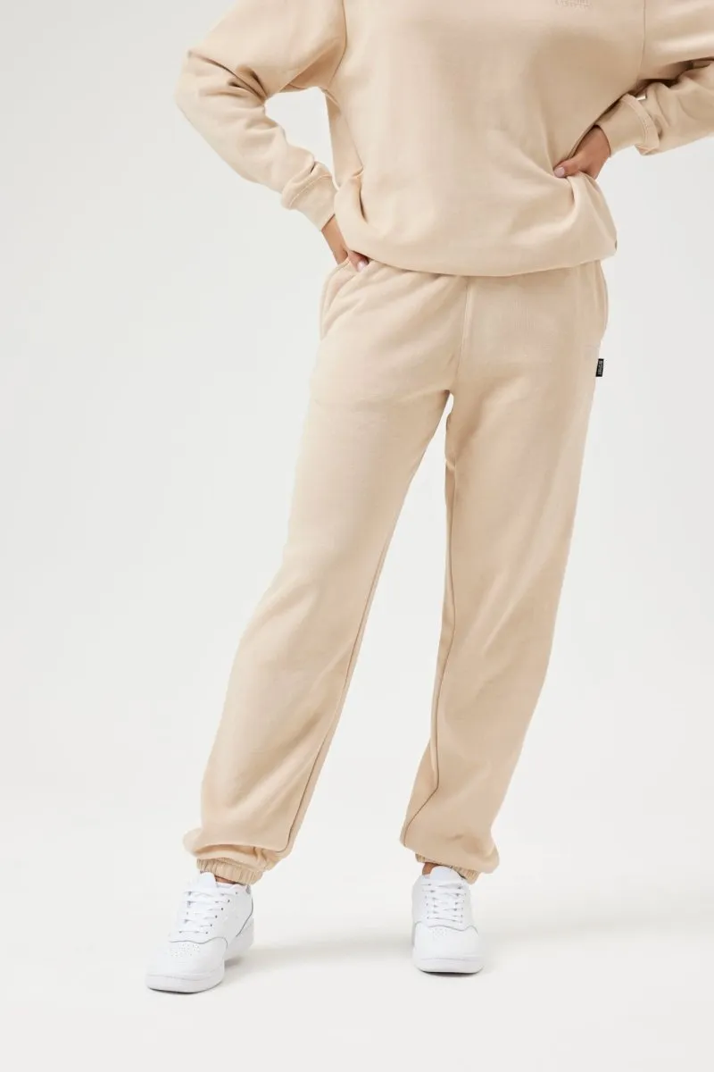 Flared bottom Insport Unisex Alaska Bone Elastic Leg Trackpants
