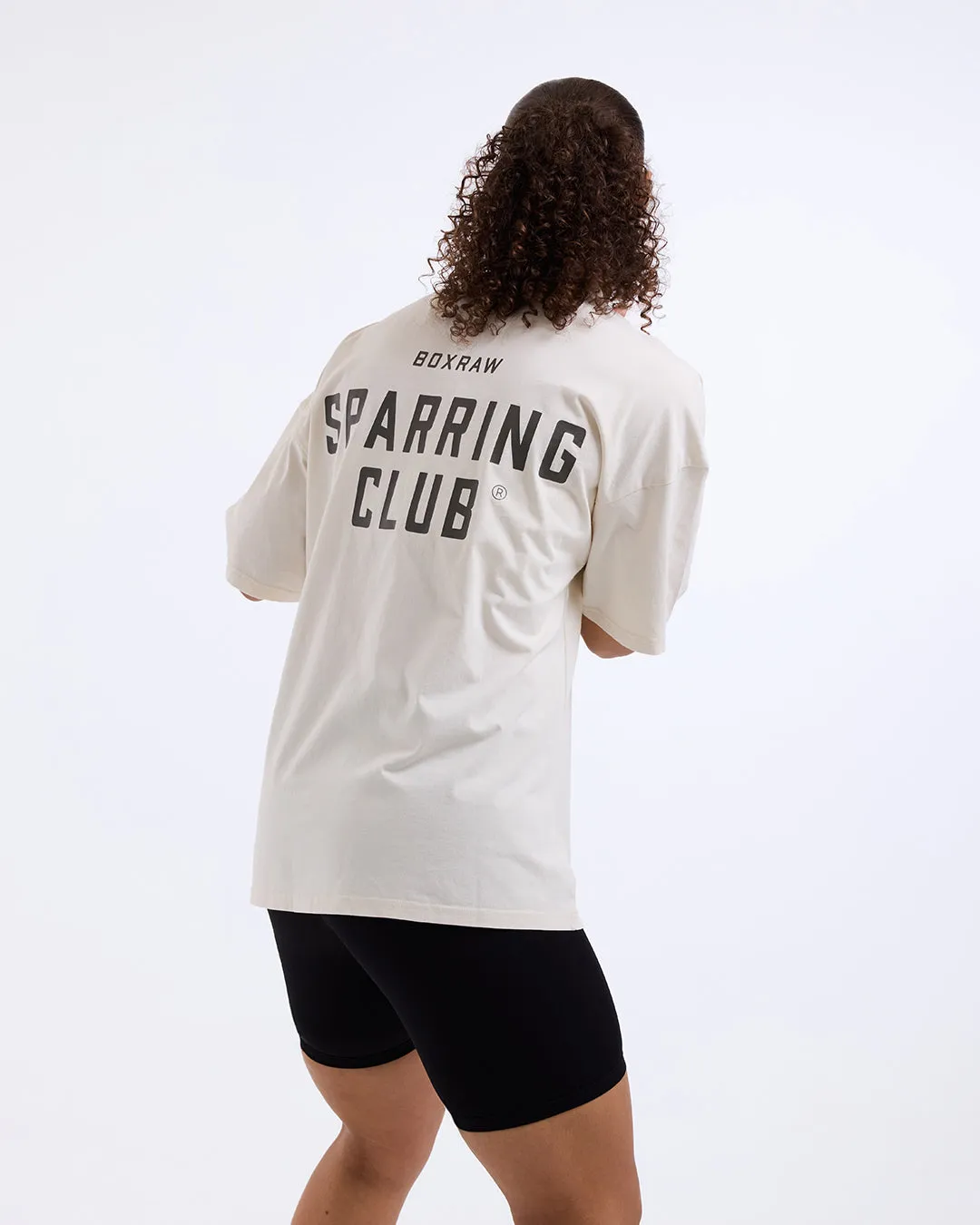 Sparring Club Oversized T-Shirt - Washed Beige Tough Core
