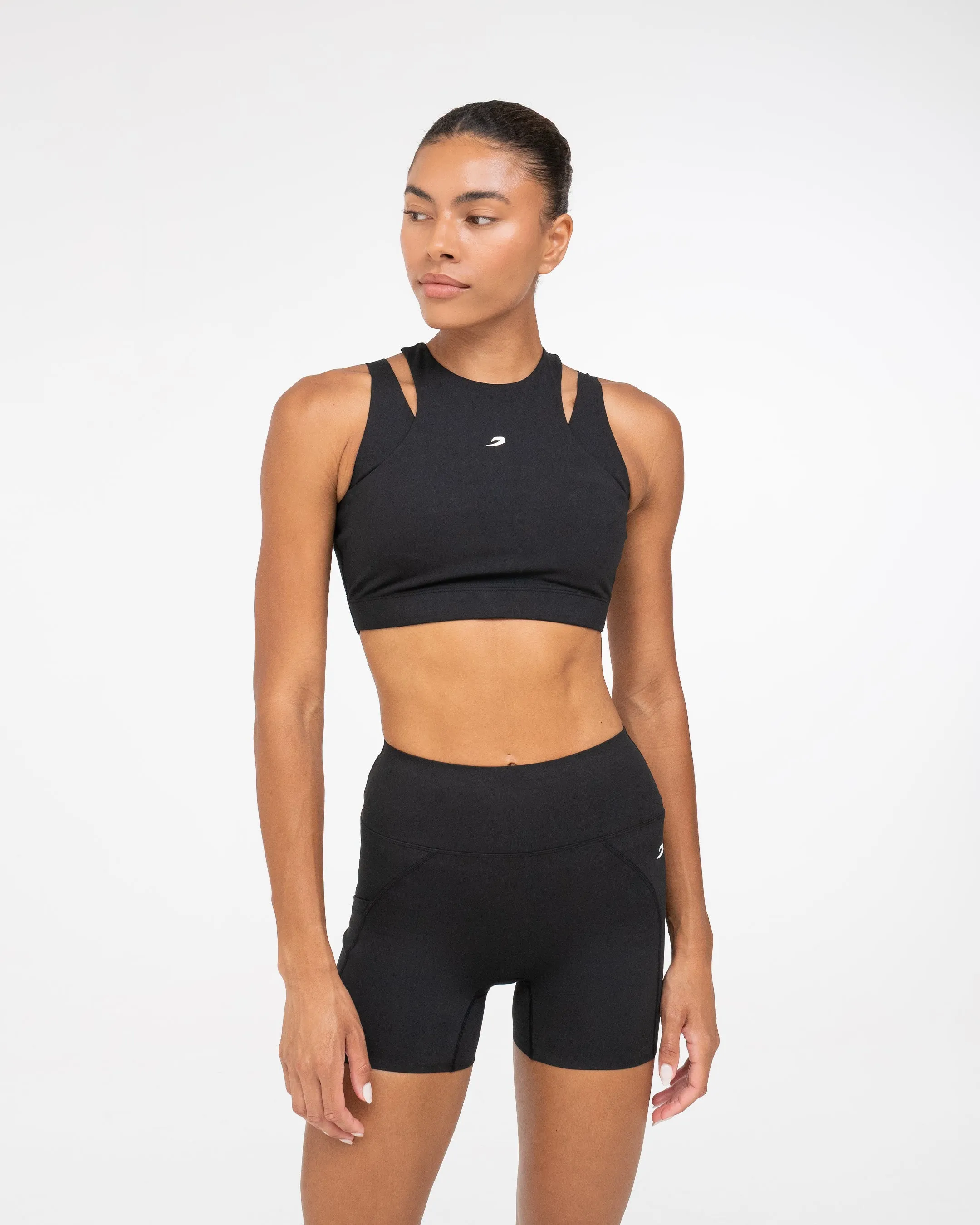 Jackie Shorts - Black Active Style outdoor concert style