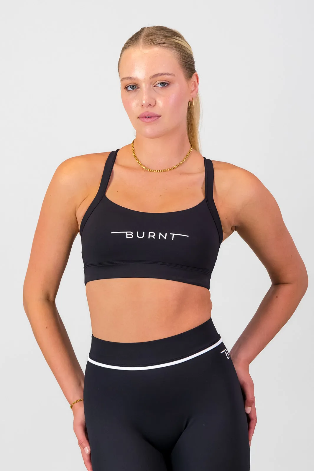 Workout Milan Sports Bra - Black