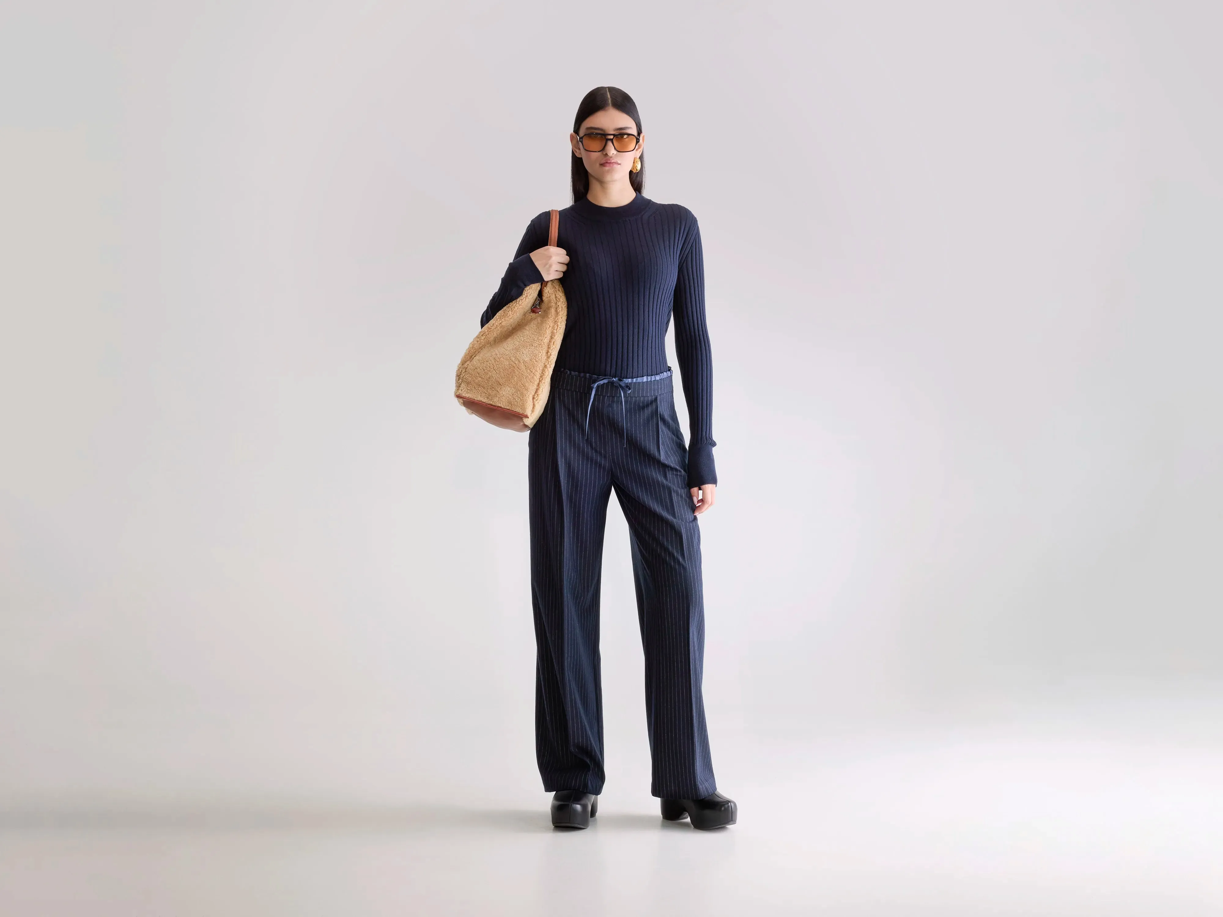 Comfortable Cut Turin formal trousers (252 / W / STRIPE A)