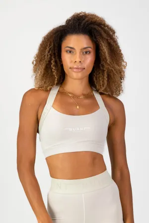 Dawn Sports Bra Black Nylon workout gear