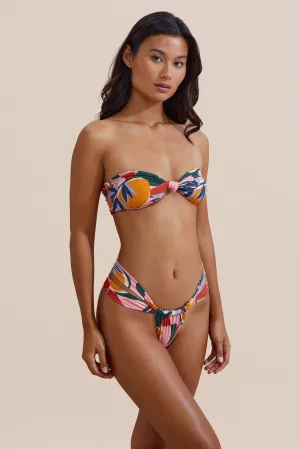 Tummy Control Panel Lele Bikini Top - Botanical