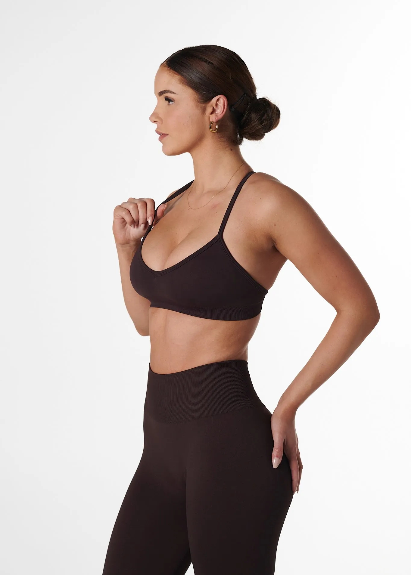 SIGNATURE BRA - ESPRESSO Non-Slip Band