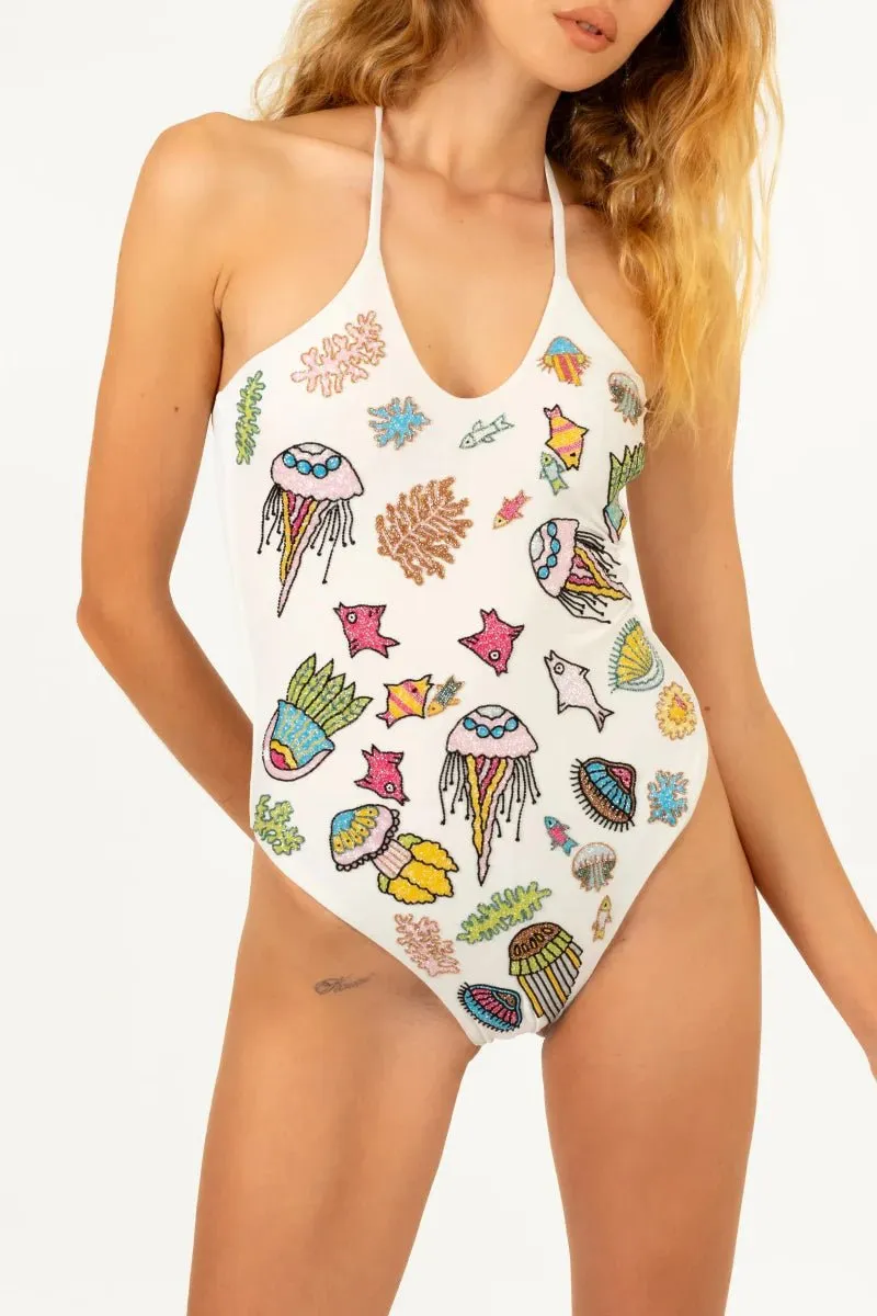 Jelly Fish Swimsuit Weekend Retreat