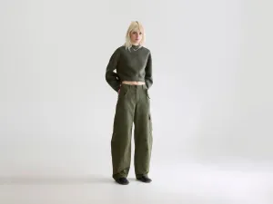 Piazza relaxed trousers (252 / W / OLIVE) AbrasionResistantPanels