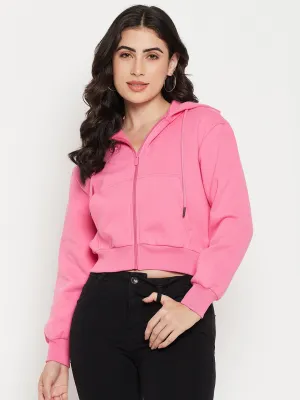 Madame Plum Hood Neck Sweatshirt ethnic print