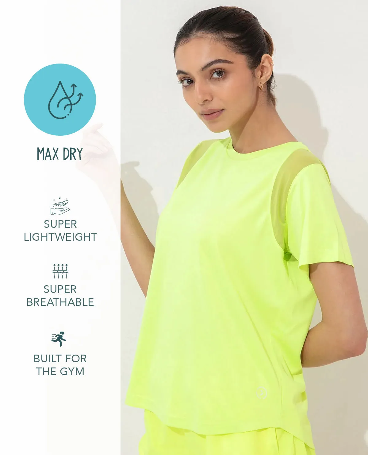 V neck Stride Running Top